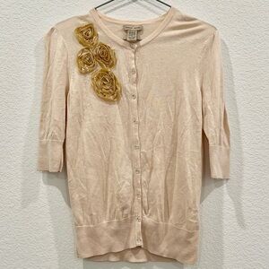 Vertical Design Long Sleeve Sweater Top Size M Excellent Condition